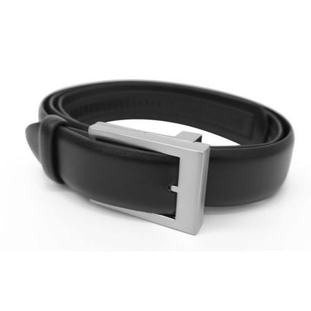Emson Click It Belt - One Size Adjustable Leather Belt, As Seen on