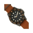 thumbnail image 3 of Dumont Leather-Band Watch - Black/Light Brown, 3 of 3