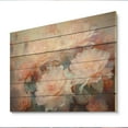 thumbnail image 2 of Designart "Pink Green Cactus love expression II" Floral Print on Natural Pine Wood, 2 of 5