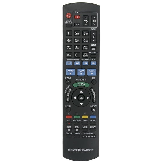 N2QAYB000475 Replace Remote for Panasonic Blu-Ray Player DMR-BWT720 DMR-BWT730