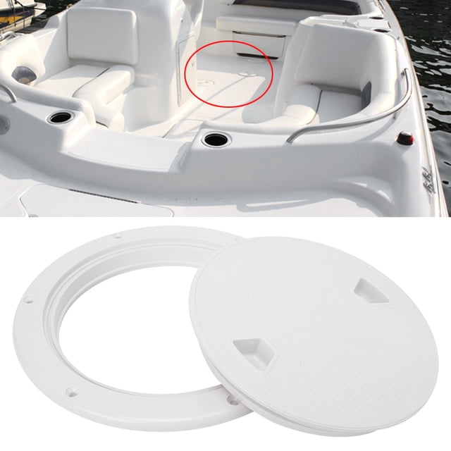 Wchiuoe White Deck Plate, Deck Inspection Plate, Yachts For Ships