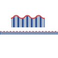 thumbnail image 1 of Carson Dellosa CD-108296-6 Nautical Stripe Border - Grade Pk-8 - 6 Each, 1 of 1
