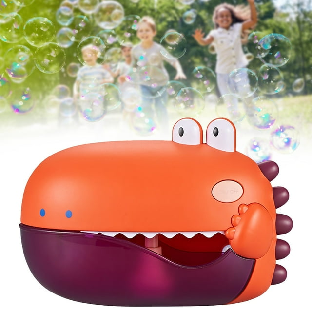 Cqxid Portable Bubble Maker Under $15 Toys and Hobbies Bable Toy Kids Bubble Machine Musical Bubble Blower Toy With Strong Suction Cup Automatic Bubble Maker For Toddler Bathtime Fun