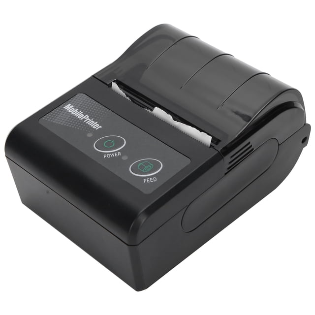 Thermal Receipt Printer, Light Weight Thermal Ticket Printer, Thermal Bill Printer For Office Taxi Bill Printing Home EU Plug,US Plug