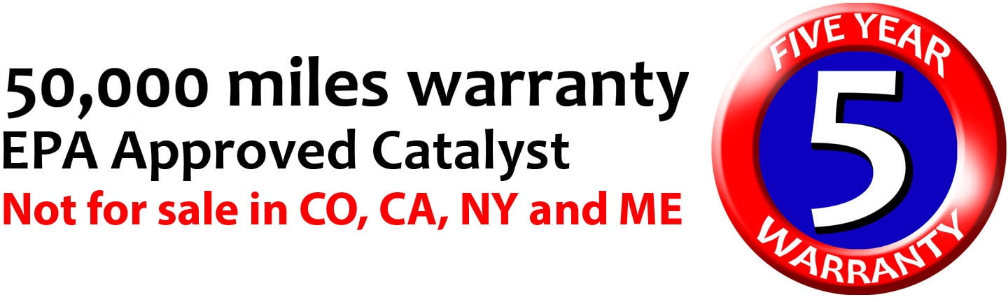 Replacement REPF960347 Catalytic Converter Compatible with 2001-2008 Ford Escape Front Radiator Side 3.0L with Exhaust Manifold Passenger Side