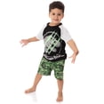 thumbnail image 3 of Jurassic World Boys Black Short Sleeve Short Leg Pyjama Set, 3 of 7