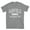 Graphite Heather, variant on Garfield Washington Classic Established Men's Cotton T-Shirt