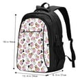 thumbnail image 5 of Daiia French Bulldog Duck Pattern USB Charging Backpack for Men and Women, Anti-Theft Backpack,Travel Backpack,School Backpack,College Backpack,Laptop Backpack, 5 of 7