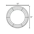 thumbnail image 4 of Lerman Decor's 12" wire wreath, 4 of 4