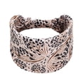 thumbnail image 2 of Lumistal Headbands for Women African Wide Hair Wrap Leopard Pattern Turban Head Bands for Ladies Sport Workout Headband Stretch Non-slip Big Hair Bands Khaki One Size, 2 of 5