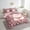 Pink, variant on Erosebridal Pink Pig Bedding Sets Twin Size,Leopard Print Comforter Sets with Sheets,Cartoon Animal Bed in a Bag Twin size,Microfiber Kawaii Bedroom Decoration,Reversible,7pcs
