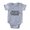 Heather Grey, variant on CafePress - Make The Donuts - Cute Infant Baby Football Bodysuit