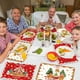 thumbnail image 5 of Juego de 6 manteles individuales navideños, retro, de plástico, pan de jengibre, panadería, pan de jengibre, decoración de mesa navideña para interiores y exteriores, fiestas, cocina y comedor, 5 of 7