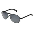 thumbnail image 2 of Foster Grant Men's Black Polarized Pilot Sunglasses FF07, 2 of 3
