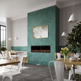 thumbnail image 5 of Modern Ember 60" Vibrance Linear Electric Fireplace Crystal Ember Bed- Works with Wi-Fi App, 5 of 8