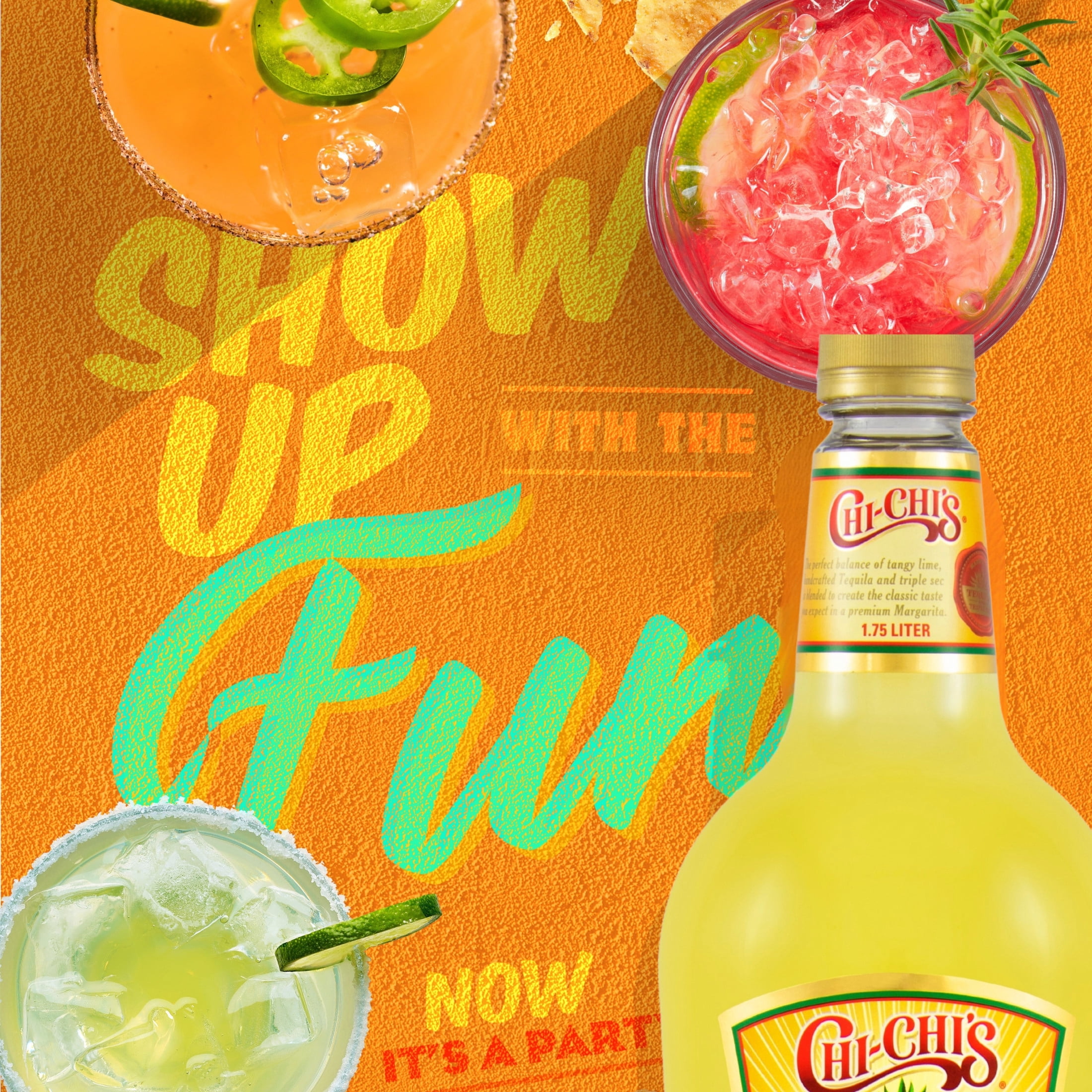 Chi-Chi's Margarita, 1.75l 20 Proof
