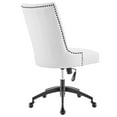 thumbnail image 5 of Empower Channel Tufted Performance Velvet Office Chair Gold Teal, 5 of 10