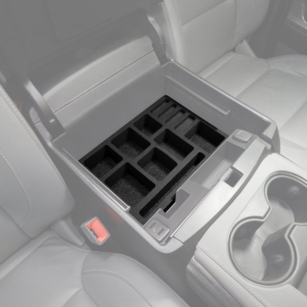 Red Hound Auto Center Console Organizer 3 Piece Stacking Set Vehicle Inserts Compatible with