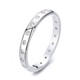 thumbnail image 1 of Sterling Silver Band Ring With crystals from Swarovski, 1 of 4