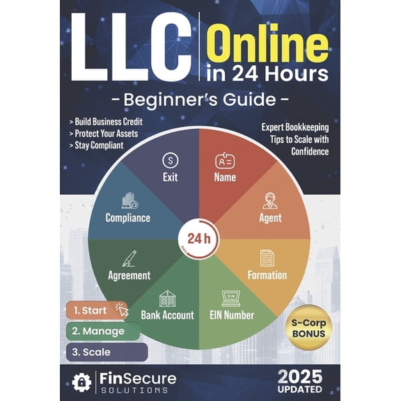 LLC Online Beginner's Guide: Launch Your Limited Liability Company in 24 Hours. Master Asset Protection, Legal Complianc, (Paperback)