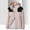 Pink, variant on ATOGUTA 6-16 Years Kids Rain Jacket Waterproof Raincoat Fall Winter Windbreaker Coat with Removable Hood Black