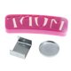 thumbnail image 3 of Porta tiza magnético, accesorios de billar portátiles, estuche de transporte, clip para tiza Rojo, 3 of 9