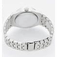 thumbnail image 2 of 42mm Montres Carlo Men's Fashion Metal Band Modern Dress Sports Watch Luxury (Silver/Black), 2 of 4
