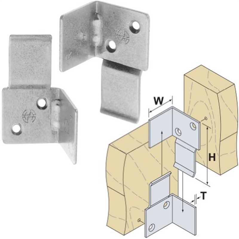 Platte River 133418, Fasteners, Knock Down (kd), Rapid Corner Joint