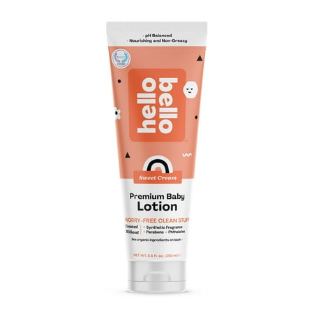 UPC: 0810007188263 | Hello Bello Baby Lotion Gentle for Infants & Kids All Skin Types Sweet Cream 8.5 oz