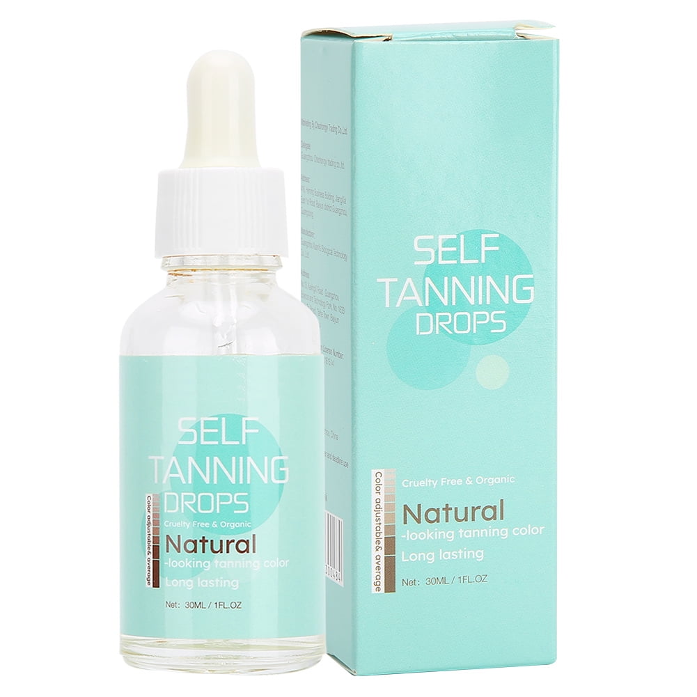 Self Tanner, Lightweight Tanning Drops  For Body For Travel