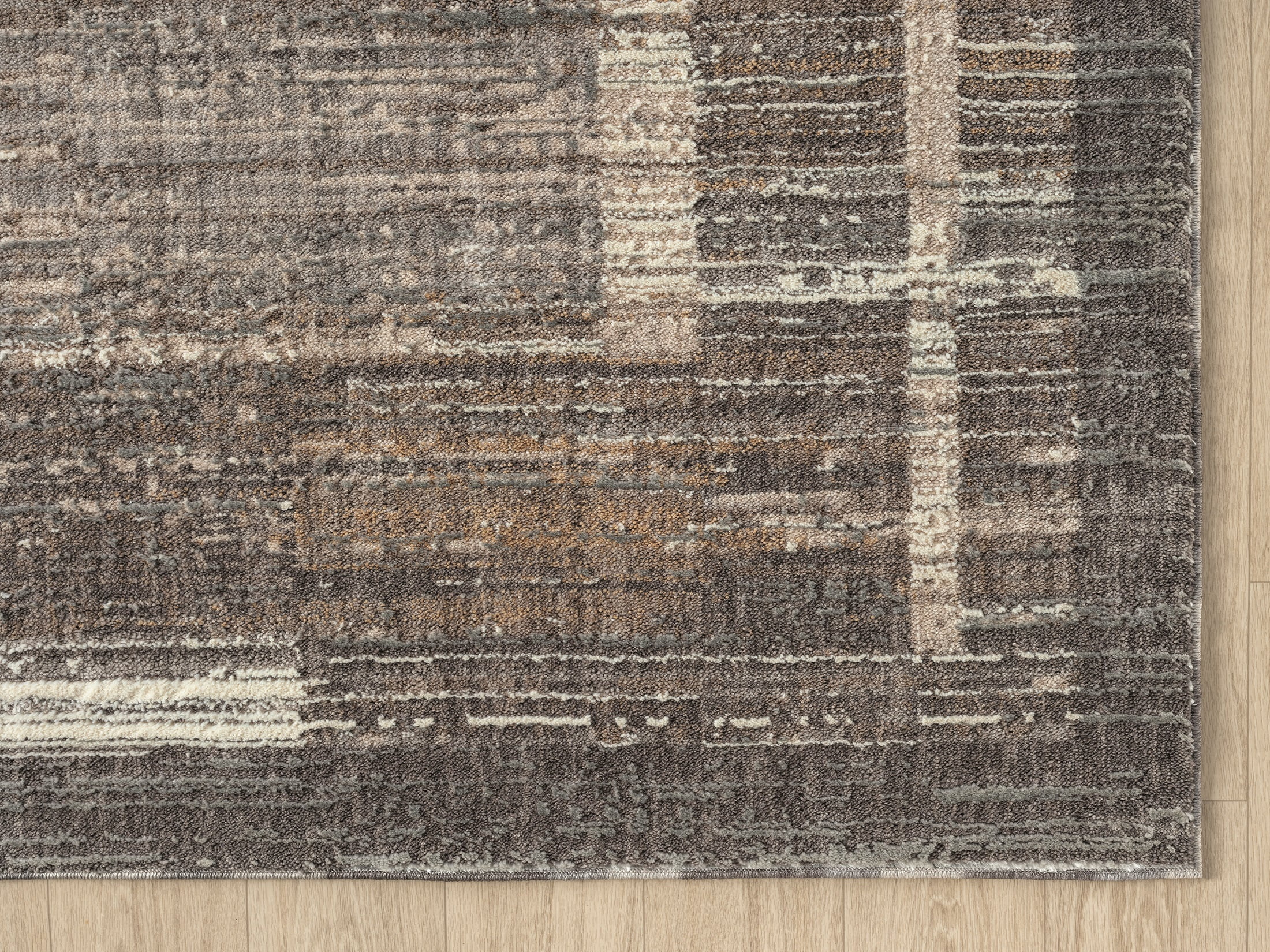 United Weavers Utopia Alden Contemporary Abstract Accent Rug, Grey, 1'10" x 3'