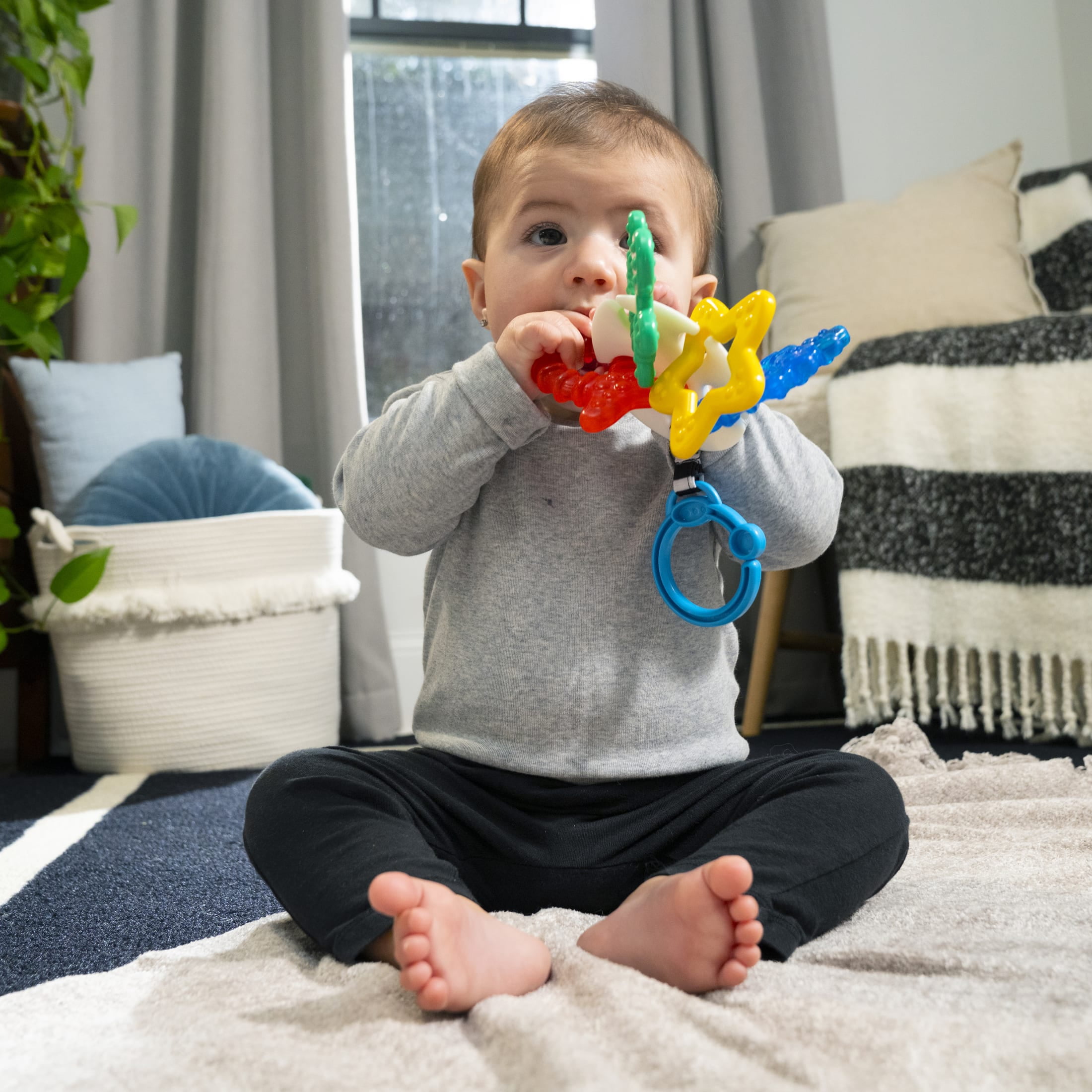 Ocean Explorers Sea of Sensory Teether Toy, Ages 3+ Months