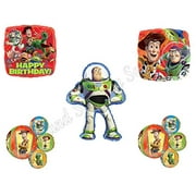 TOY STORY ORBZ BUZZ Lightyear Birthday party Balloons Decoration Supplies Woody 5 pc