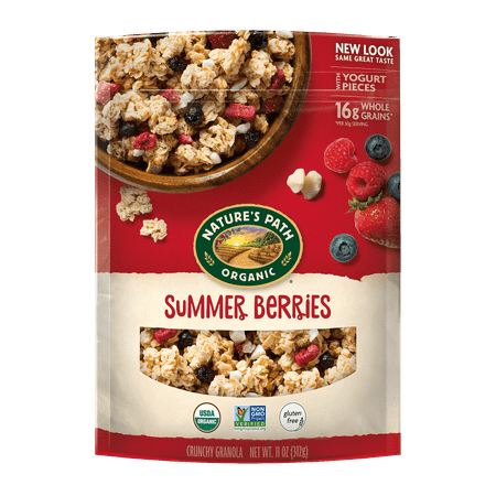 Nature's Path Organic Granola, Gluten Free, Summer Berries, 11 oz