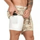 thumbnail image 1 of Shorts deportivos 2 en 1 para hombre Hombres 2-en-1 Entrenamiento Pantalones cortos para correr Deporte Cadera Fitness Ligero Gimnasio Yoga Entrenamiento Ropa deportiva Corbata Cinturón Cintura Pantal, 1 of 4