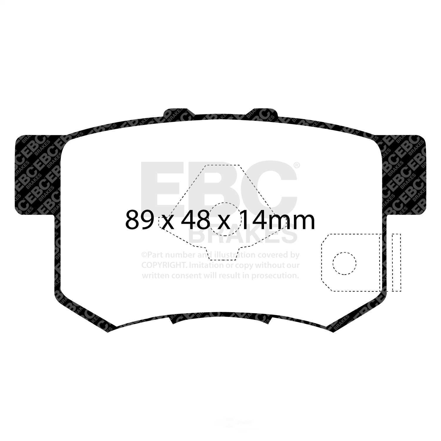 UD537/ EBC OE Brake Pads