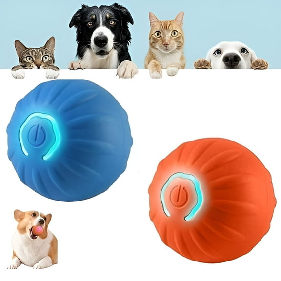 BESTSKY Smart Dog Ball, Jumping Ball Dog Toy, New Interactive Dog Toys Automatic Moving