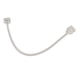 thumbnail image 5 of 2 Piezas Bolso de Cuero Bolso Correa Desmontable Reemplazo 58cm Blanco Hugo Reemplazo de las correas del bolso, 5 of 9