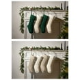 thumbnail image 3 of Luoshdecor Christmas Stockings Cable Knitted Jacquard Xmas Stockings,Cozy Hanging Xmas Boho Farmhouse Stockings for Family Holiday Décor 18.1 in, 3 of 6