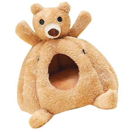 LEORX Hamster House Bed Sleeping Small Pets Indoor Use 1Pcs