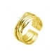 thumbnail image 1 of Guardurnaity Mujeres Hombres múltiples capas anillos Cosplay fiesta banquete viaje moda abierto cobre anillo mano joyería decoración regalo de cumpleaños Ropa, zapatos y accesorios Miscelánea Oro Guardurnaity AP019079-02, 1 of 6