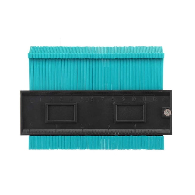 Calibre de duplicación de contornos, bloqueo ajustable, copia precisa de formas irregulares, trazado de carpintería para soldadura irregular, herramienta indispensable para manitas y construcción,