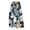 #805 Blue, variant on Felirenzacia Women's Pajama Pants Hawaiian Floral Printed Loose Straight Leg Loungewear Bottoms Navy,Free Size