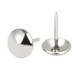 thumbnail image 2 of Unique Bargains 11mm Head Dia 17mm Height Upholstery Nail Thumb Tacks Push Pin Silver Tone 30pcs, 2 of 4