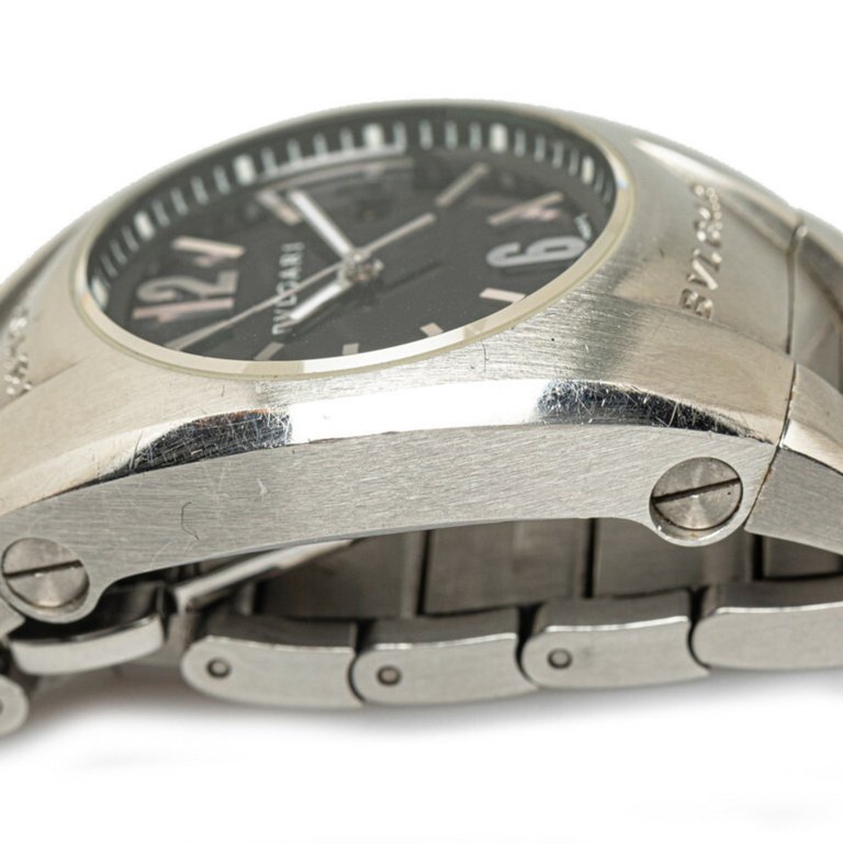 Pre-Owned BVLGARI Ergon Watch EG30S Quartz Black Dial  display picture 1