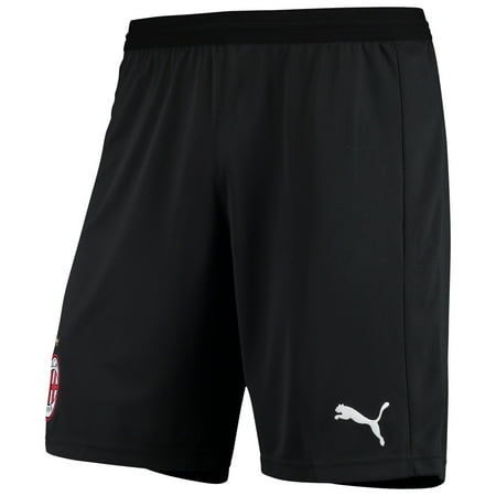 AC Milan Puma 2018/19 Replica Home Shorts - Black/White