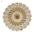 thumbnail image 1 of ENJOYW Napperon Table Exquise Fine Exécution Large Application Table Ronde Dentelle Sous-Verre pour Table de Cuisine Broderie PlacematMa, 1 of 7