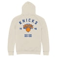 thumbnail image 3 of Unisex Stadium Essentials White New York Knicks Get Back Vintage Raglan Hoodie, 3 of 5