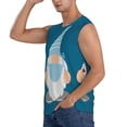 thumbnail image 3 of Pofeuu Nurse Doctor Gnomes Print Men's Muscle T-Shirt, Sleeveless, Muscle Tank, Classic Muscle Tee Top For Men Casual Sleeveless Muscle T-Shirt Trendy Clothes-Medium, 3 of 7