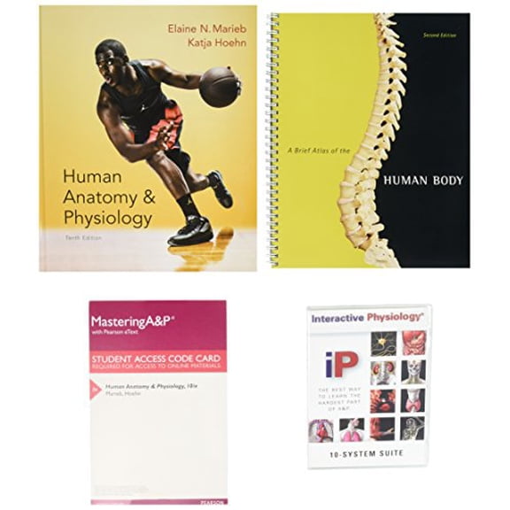 Pre-Owned Human Anatomy & Physiology + MasteringA&P With Pearson Etext + Interactive Physiology 10-system Suite Cd-rom + A Brief Atlas of the Human Body